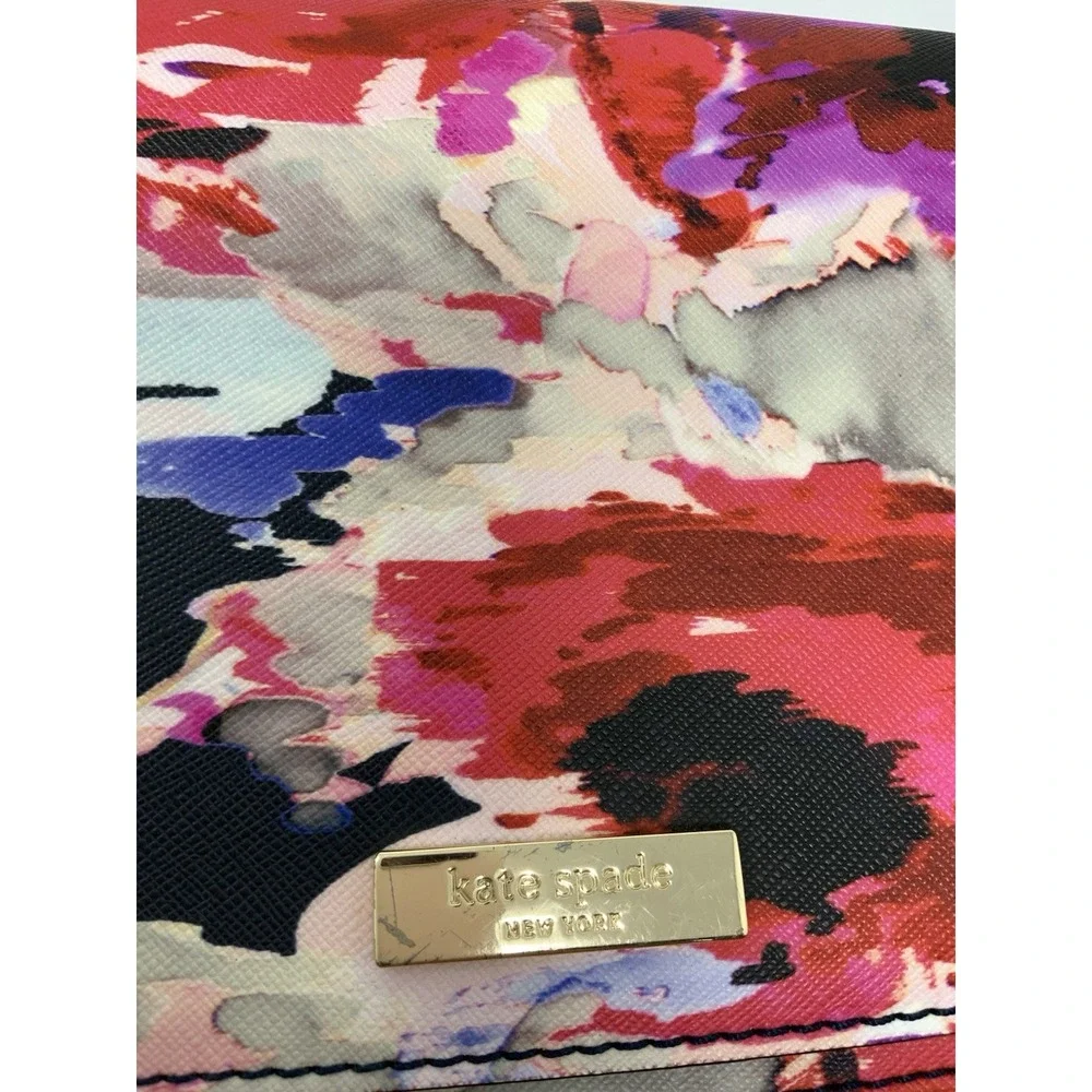 Kate Spade Laurel Way Carsen Mini‎ Crossbody Handbag Purse Bag Modern Floral